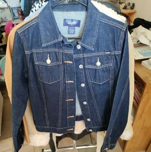 Angels denim jacket sz l